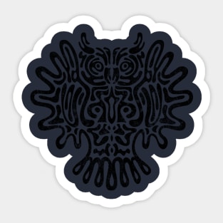 Owl Totem Sticker